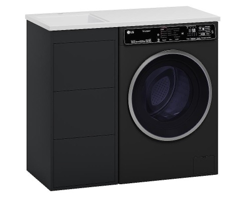 Тумба под раковину Brevita Grafit 100 GRA-01040-013Я Графит матовый