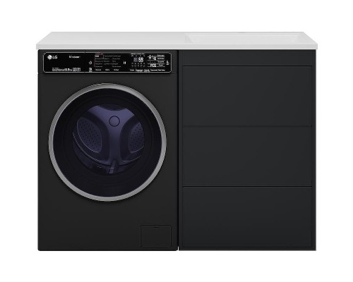 Тумба под раковину Brevita Grafit 120 GRA-01060-013Я Графит матовый