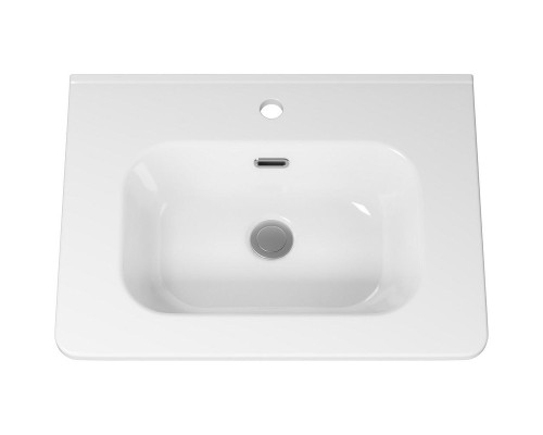 Тумба с раковиной Brevita Risacca Crema 60 УТ000025678 Серая матовая