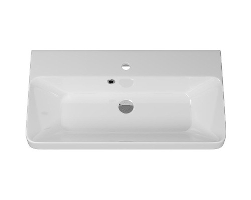 Тумба с раковиной Brevita Victory 70 УТ000015994 подвесная Белая матовая