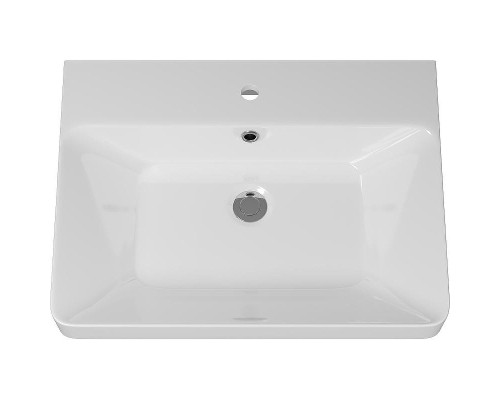 Тумба с раковиной Brevita Victory 60 УТ000023620 Серый шелк