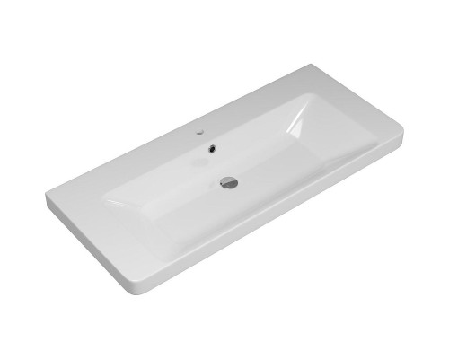 Тумба с раковиной Brevita Victory 105 УТ000025791 подвесная Серый шелк