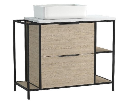Тумба под раковину Cersanit Bosquet 100 63013 Дуб
