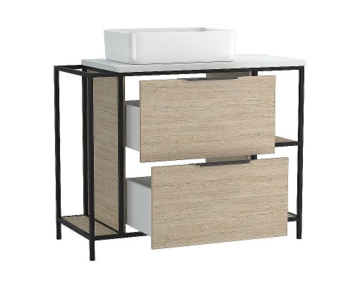 Тумба под раковину Cersanit Bosquet 100 63013 Дуб