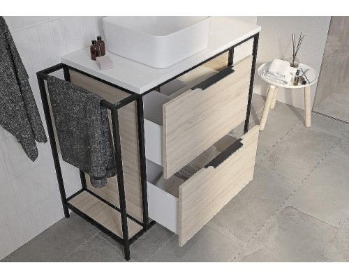 Тумба под раковину Cersanit Bosquet 100 63013 Дуб