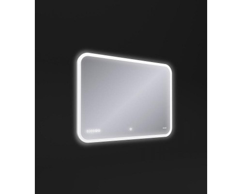 Зеркало Cersanit Led 070 Design Pro 80 KN-LU-LED070*80-p-Os с подсветкой с диммером, часами, подогревом и функцией Bluetooth