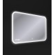 Зеркало Cersanit Led 070 Design Pro 100 KN-LU-LED070*100-p-Os с подсветкой с диммером, часами, подогревом и функцией Bluetooth