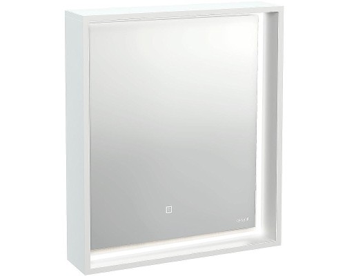 Зеркало Cersanit Louna 60 SP-LU-LOU60-Os с подсветкой Белый с сенсорным выключателем