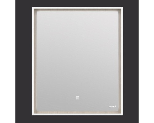 Зеркало Cersanit Louna 60 SP-LU-LOU60-Os с подсветкой Белый с сенсорным выключателем