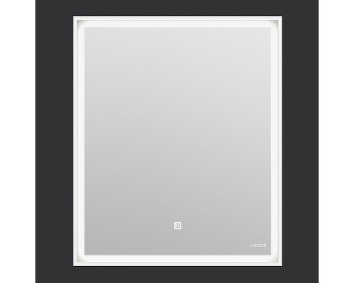 Зеркало Cersanit Louna 60 SP-LU-LOU60-Os с подсветкой Белый с сенсорным выключателем