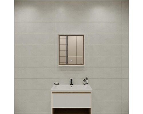 Зеркало Cersanit Louna 60 SP-LU-LOU60-Os с подсветкой Белый с сенсорным выключателем