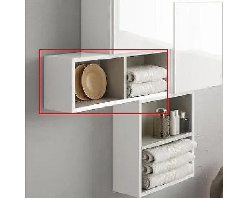 Полка Cezares 20 53133 Bianco lucido