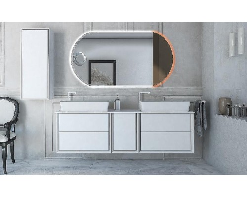 Подвесной шкаф Cezares Bellagio 35 54862 Bianco opaco