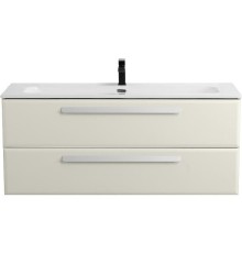 Тумба под раковину Cezares Eco-Cer-N 120 ECO-CER-N-1200-2C-SO-AS-P подвесная Альпака брашированная без ручек