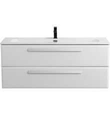 Тумба под раковину Cezares Eco-Cer-N 120 ECO-CER-N-1200-2C-SO-BO подвесная Bianco Opaco без ручек