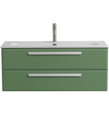 Тумба под раковину Cezares Eco-Cer-N 120 ECO-CER-N-1200-2C-SO-PS-P подвесная Фисташковый Софт без ручек