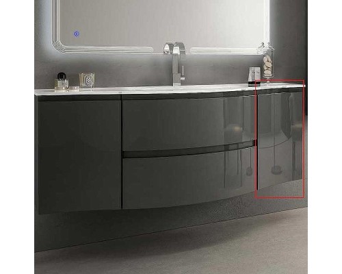 Подвесной шкаф Cezares Vague 34 R 44223 Antacite