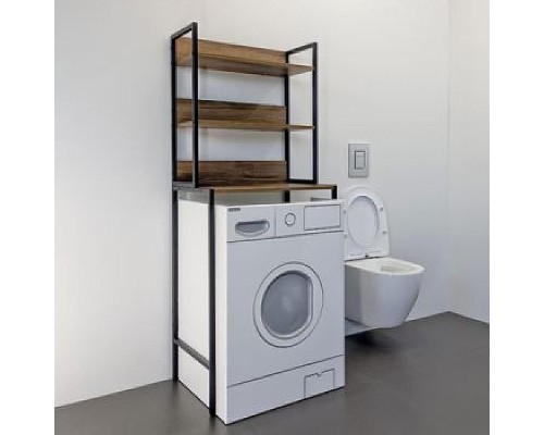 Стеллаж Comforty 65 00-00011201 над стиральной машиной Дуб темно-коричневый