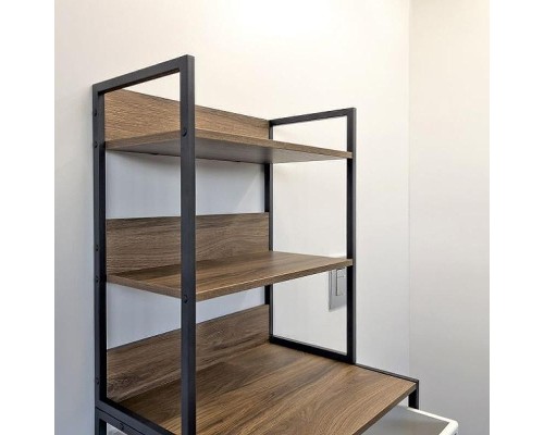 Стеллаж Comforty 65 00-00011201 над стиральной машиной Дуб темно-коричневый