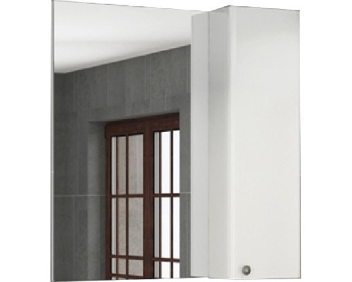 Зеркало со шкафом Comforty Амстердам 75 00004144209 Белый глянец