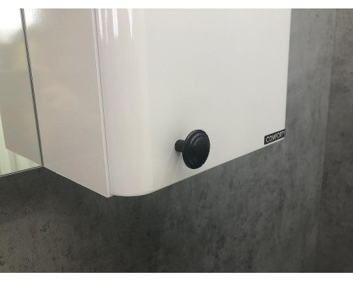 Зеркало со шкафом Comforty Амстердам 75 00004144209 Белый глянец