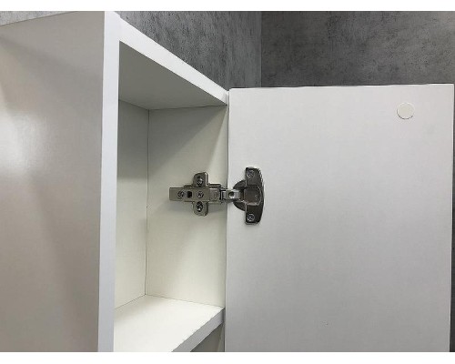 Зеркало со шкафом Comforty Амстердам 75 00004144209 Белый глянец