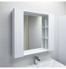 Зеркальный шкаф Comforty Ангара 90 00-00019941 цвет Белый