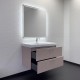 Тумба с раковиной Comforty Ангара 90П 00-00021036 подвесная Дуб латте
