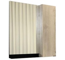 Зеркало со шкафом Comforty Бонн 75 00-00001950 Дуб дымчатый