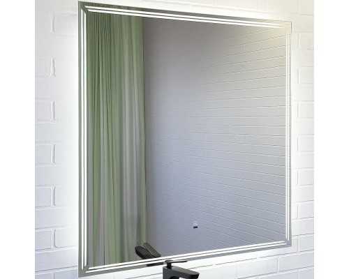 Зеркало Comforty Джанкой 90 00-00014155 с подсветкой с бесконтактным выключателем и подогревом