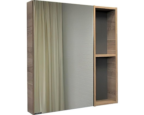 Зеркальный шкаф Comforty Дуэт 75 00-00009924 Дуб натуральный