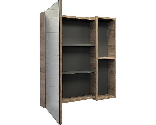 Зеркальный шкаф Comforty Дуэт 75 00-00009924 Дуб натуральный