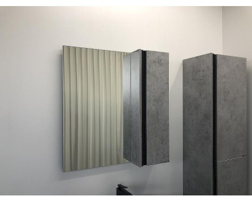 Зеркало со шкафом Comforty Эдинбург 75 00004149063 Бетон светлый