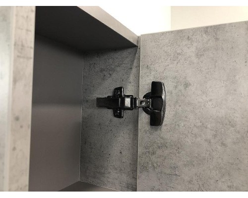 Зеркало со шкафом Comforty Эдинбург 75 00004149063 Бетон светлый