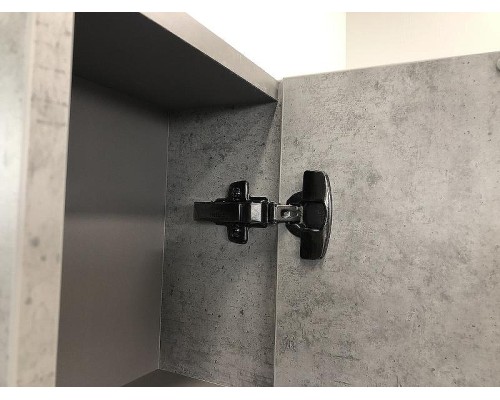 Зеркало со шкафом Comforty Эдинбург 75 00004149063 Бетон светлый