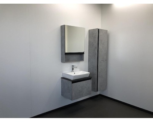 Шкаф пенал Comforty Эдинбург 40 00004147998 подвесной Бетон светлый