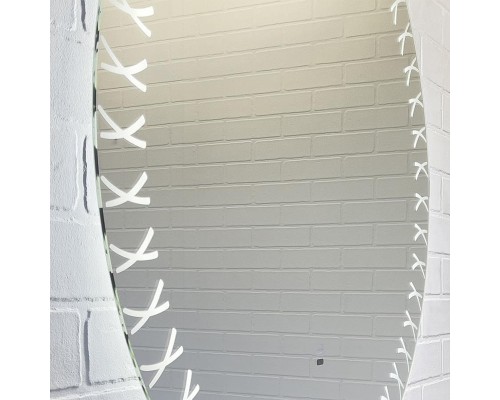 Зеркало Comforty Эониум 80 00-00014163 с подсветкой с бесконтактным выключателем