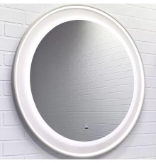 Зеркало Comforty Ереван 60 00-00014250 с подсветкой Серый шелк с бесконтактным выключателем