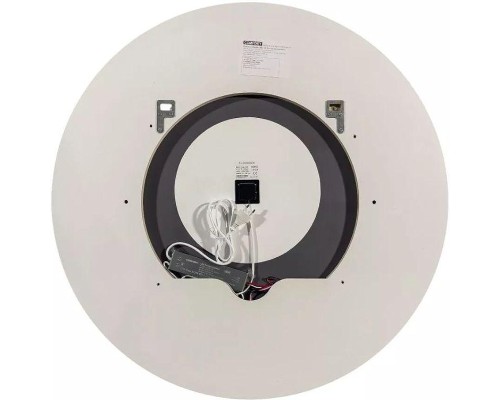 Зеркало Comforty Ереван 80 00-00014146 с подсветкой Серый шелк с бесконтактным выключателем