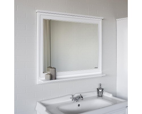 Зеркало Comforty Феррара 100 00004147993 Белый глянец