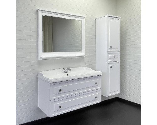 Зеркало Comforty Феррара 100 00004147993 Белый глянец