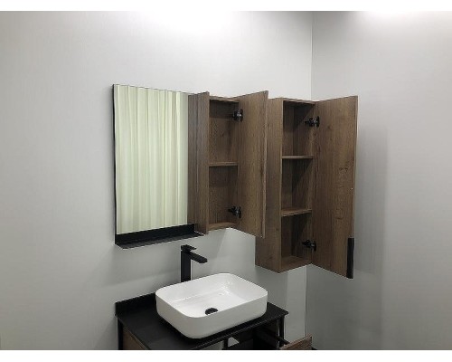 Шкаф пенал Comforty Кельн 35 00004149530 подвесной Дуб темный