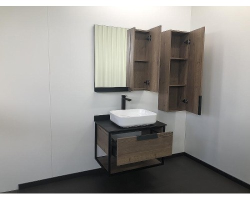 Шкаф пенал Comforty Кельн 35 00004149530 подвесной Дуб темный