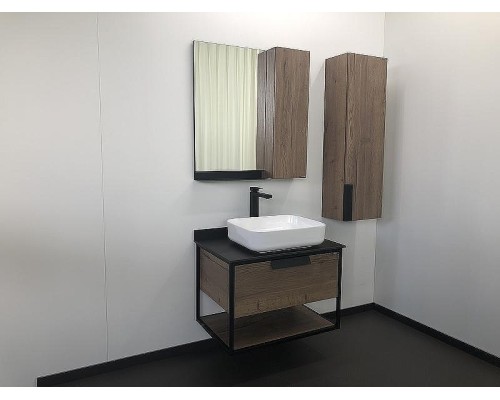 Шкаф пенал Comforty Кельн 35 00004149530 подвесной Дуб темный