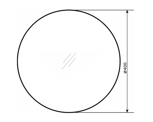 Зеркало Comforty Круг 40 00-00013806 Круглое