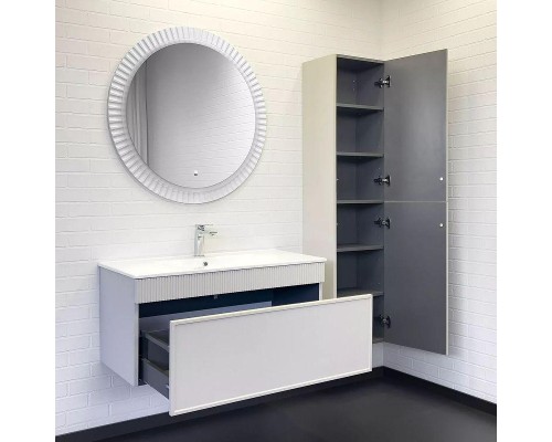 Зеркало Comforty Мадрид 90 00-00019374 цвет Белый