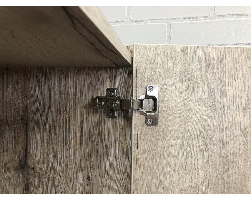 Шкаф пенал Comforty Марио 40 00-00005976 Дуб дымчатый