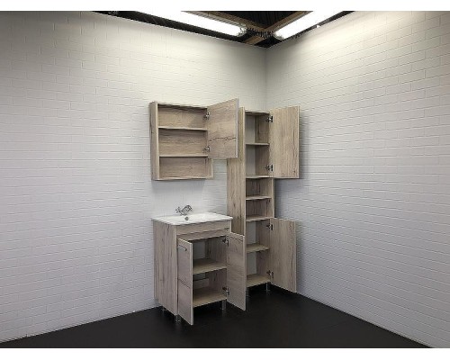 Шкаф пенал Comforty Марио 40 00-00005976 Дуб дымчатый