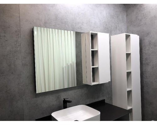 Зеркало со шкафом Comforty Милан 120 00004136261 Белый глянец