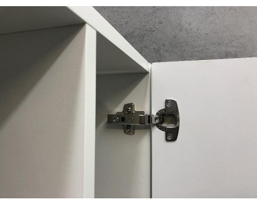 Зеркало со шкафом Comforty Милан 120 00004136261 Белый глянец